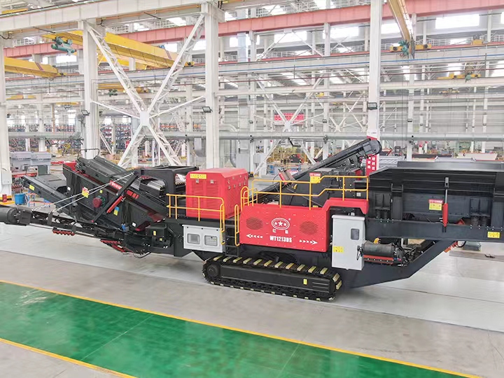 大國重器風(fēng)范！&rdquo;Wotetrack履帶式移動破碎站&rdquo;助力建筑垃圾資源化利用